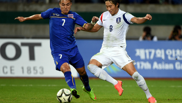The rivalry will be renewed when both teams from Korea face-off in the finals of the Asian Games football at Incheon © Getty Images (File Photo)
