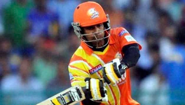 Umar Akmal's brilliant knock of 73 not out rescued Lahore lions and took the team's total to a competitive 164 