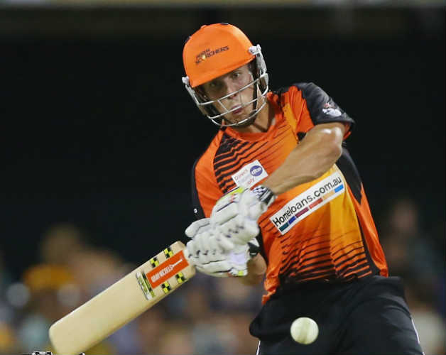 Mitchell Marsh hit two sixes off the last two balls to help Perth Scorchers to a win © Getty Images (File Photo)