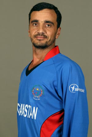 Raees Ahmadzai played five ODI's for Afghanistan © Getty Images
