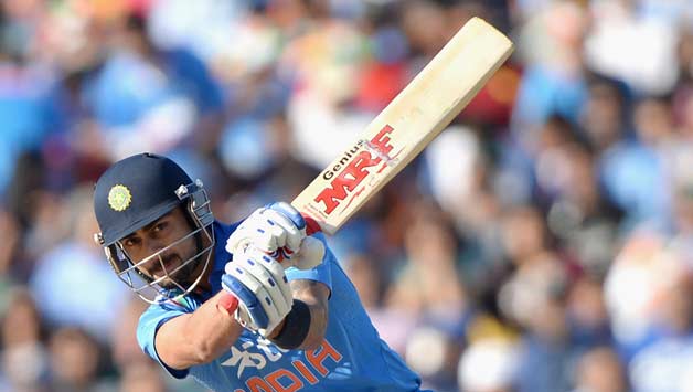 Virat Kohli's innings of 66 in the T20I went in vain © Getty Images