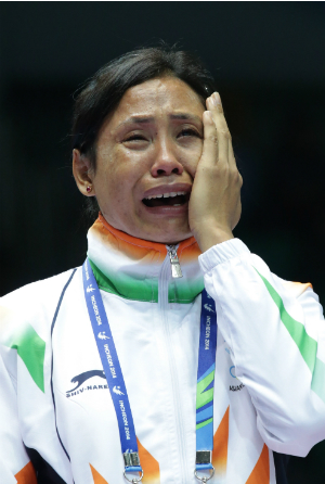 Refusing to accept bronze medal at Incheon leads Savita Devi to face disciplinary action from AIBA © Getty Images (File Photo)