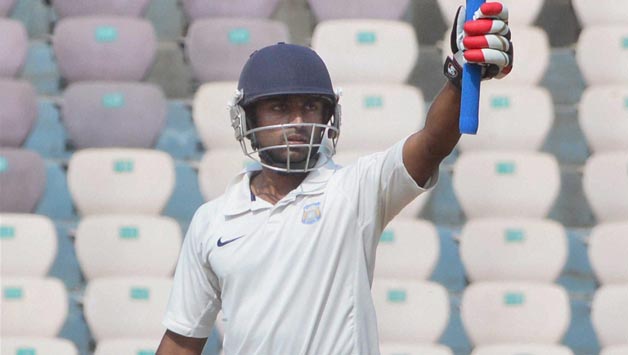 Maharashtra batsmen Ankit Bawne's hundred put West Zone on top at the end of 2nd day of Duleep Trophy 2014 against East Zone © PTI 