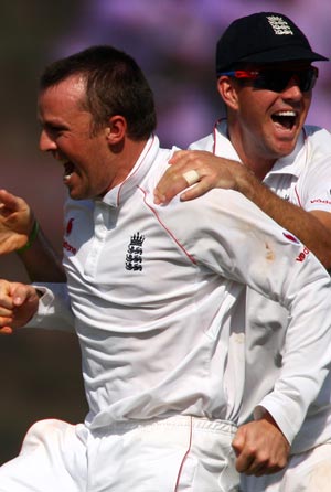 Graeme Swann played under Kevin Pietersen once © Getty Images