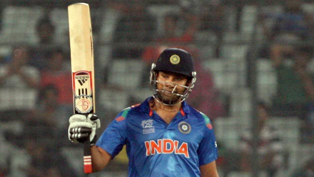 Rohit sharma was ruled out of the ongoing series against West Indies after suffering a injured finger © IANS (File Photo)