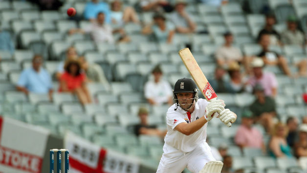 Jonathan Trott has a century on debut against Australia © Getty Images