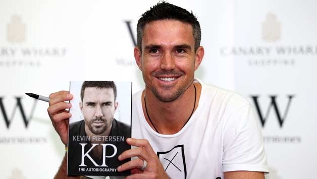 Kevin Pietersen during his book launch in London last week © Getty Images