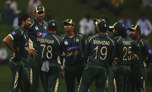 Pakistan had a tough time against Australia in the UAE © Getty Images