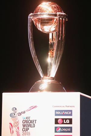 The ICC Cricket World Cup trophy had a huge success with the global tour in Papua New Guinea © Getty Images (File Photo)