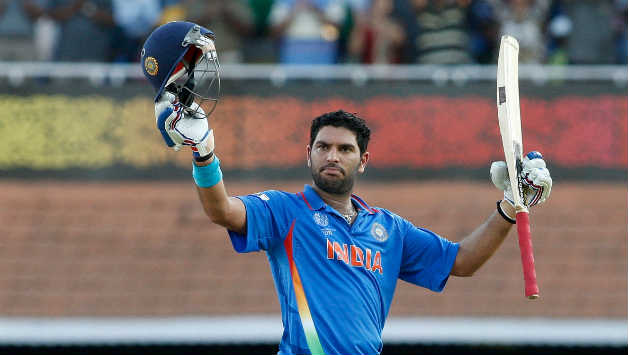Yuvraj Singh was the Player of the Tournament in the ICC World Cup 2011 © Getty Images