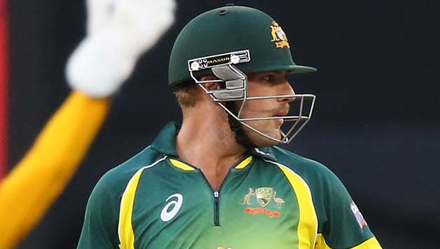Aaron Finch (above) got dismissed the very next delivery off Robin Peterson after the partnership with Shane Watson © Getty Images