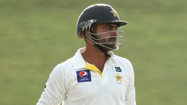 Ahmed Shehzad started slowly, but caught up later on to remain unbeaten on 40 at Lunch © Getty Images (File Photo)