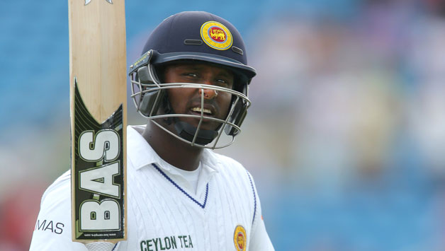Sri Lanka's captain Angelo Mathews (picture above) has been named as the captain of the ICC Test Team of the Year 2014 that also includes two more Sri Lankans in Kumar Sangakkara and Rangana Herath © Getty Images (File Photo)