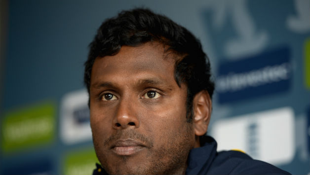 Angelo Matthews could only make 23 in the opening ODI of the five-match series against India © Getty Images