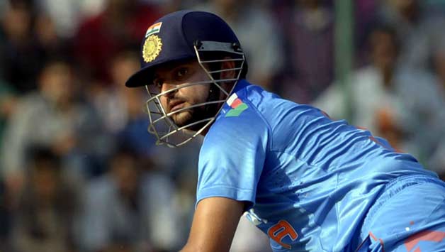 Suresh Raina made 14 in the second One-Day International against Sri Lanka © IANS 