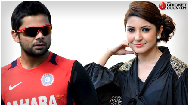 Virat Kohli (left) and Anushka Sharma © Getty Images