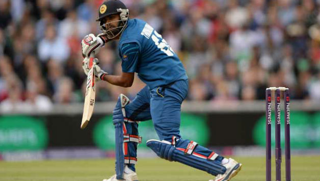 Lahiru Thirimanne's 52 helped Sri Lanka to 286 against India © Getty Images