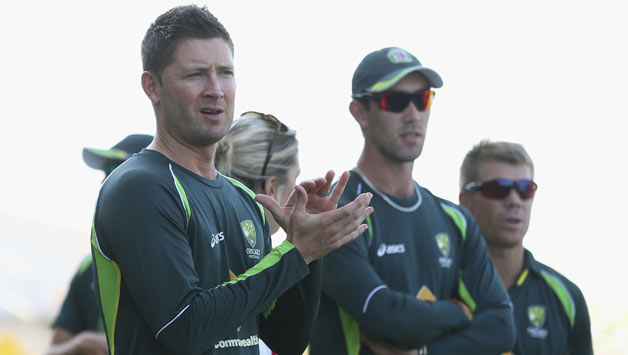 Michael Clarke (left) © Getty Images