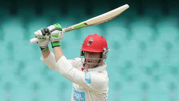 Phil Hughes was hit by a bouncer during a Shield game on Tuesday © Getty Images