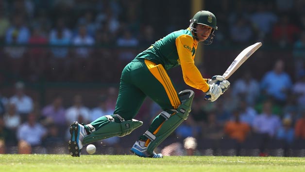 Quinton de Kock smashed 107 to help setup a good platform for South Africa © Getty Images