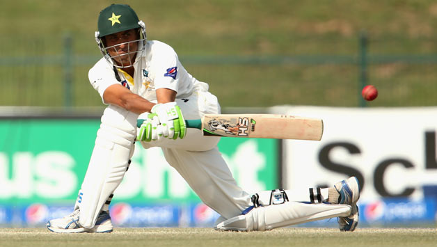 Younis Khan scored three tons in four innings in the Test series © Getty Images
