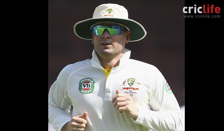 After being treated twice for skin cancer, Michael Clarke started wearing the floppy hat © Getty Images
