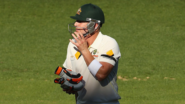 Brad Haddin remained unbeaten on 23 at the end of Day One © Getty images