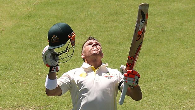 David Warner was dismissed after scoring 145 © Getty Images