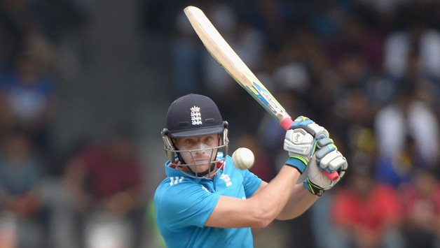 Jos Buttler (above) was dismissed off Seekkuge Prasanna after 23 deliveries and was caught by Dinesh Chandimal © Getty Images