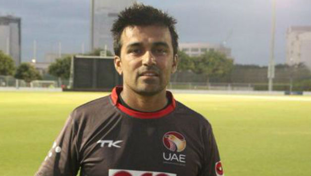 UAE Skipper, Khurram Khan became the oldest centurion in ODI cricket when he scored a match winning 132 not out against Afghanistan. Picture Courtesy: Official Twitter Handle of ICC Acadesmy