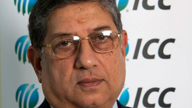 When it came into force, almost unopposed, N Srinivasan took over as the ICC Chairman Getty Images