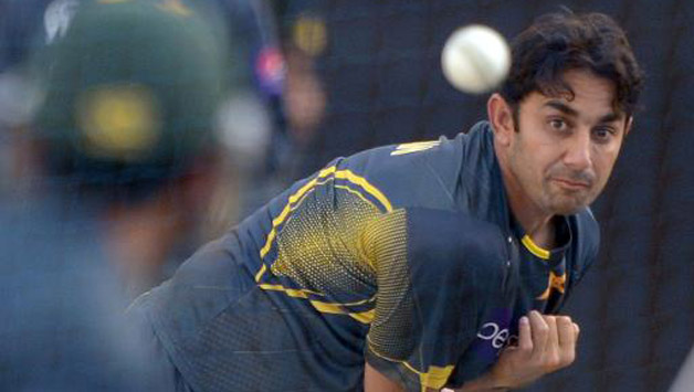 Saeed Ajmal was suspended in September for illegal action © AFP