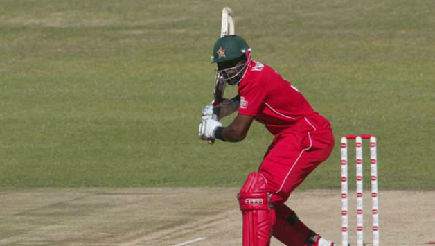 Currently, Hamilton Masakadza (above) is batting with his partner Vusi Sibanda who is currently on 27 off 34 © Getty Images