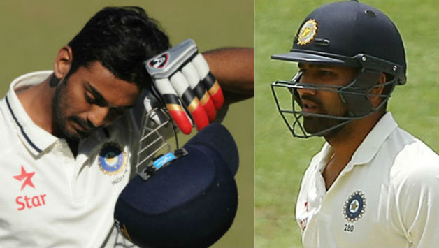 KL Rahul (left) and Rohit Sharma will be in hunt for a place in the team for Boxing Day Test © Getty Images