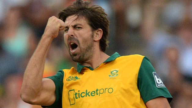 David Wiese's heroic display by the ball of five wickets for just 23 led Proteas to the win © Getty Images