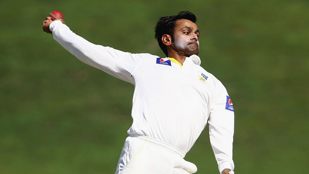 Mohammad Hafeez appeared for bowling Test at Chennai © Getty Images