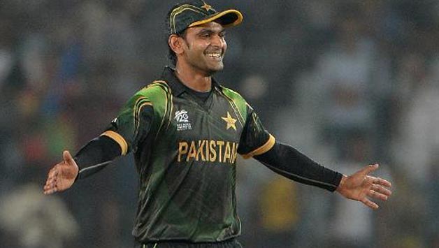 Mohammad Hafeez was suspended from bowling by the ICC for suspect action last month © AFP