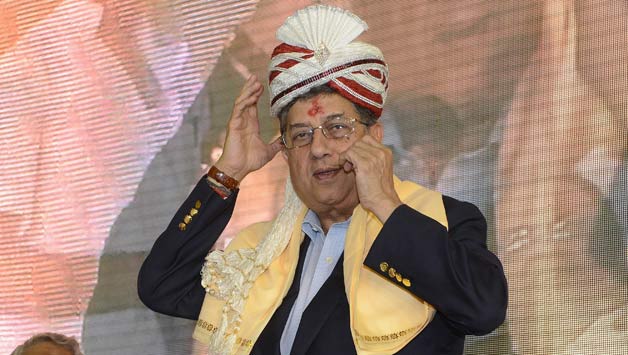 N Srinivasan has been barred from contesting BCCI elections © IANS