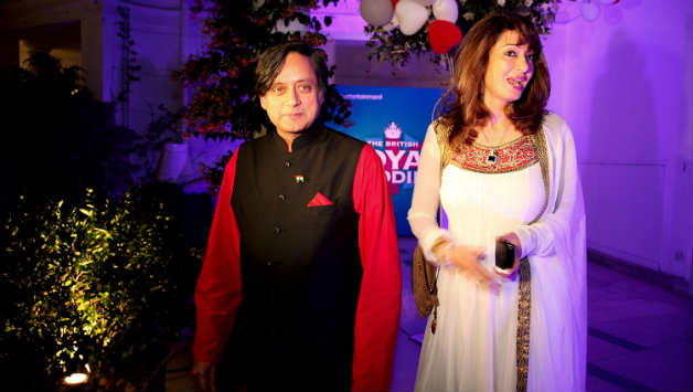 Shashi Tharoor Sunanda Pushkar © Getty Images