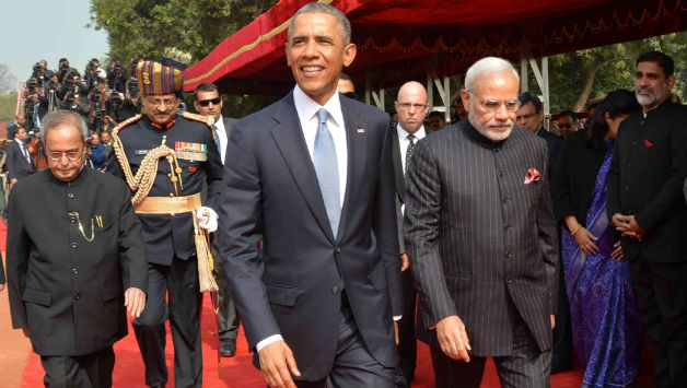 US President Barack Obama arrives in India, but will not get to see Test cricket