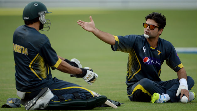 Pakistan fielding coach-cum-trainer Grant Luden reportedly tendered his resignation after being dejected over the attitude of three cricketers — Shahid Afridi (left), Ahmed Shehzad (right) and Umar Akmal © AFP