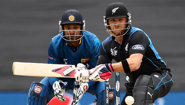 New Zealand skipper Brendon McCullum scored 65 off 49 deliveries during the ICC Cricket World Cup opening game against Sri Lanka © Getty Images