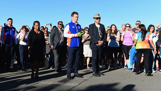 England arrived in New Zealand with a warm welcome © Getty Images