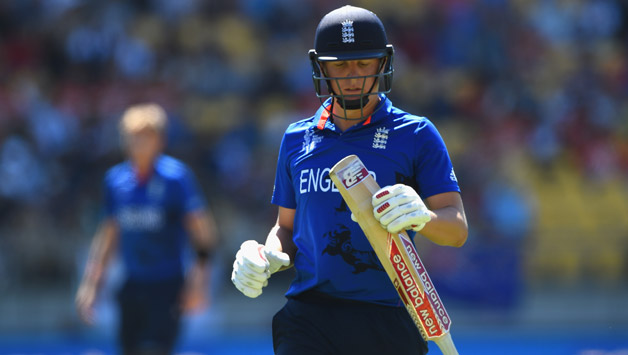 England captain Eoin Morgan was dismissed for 17 off 41 balls © Getty Images