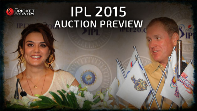 IPL 2015 auctions will be held in Bengaluru on Monday © Getty Images