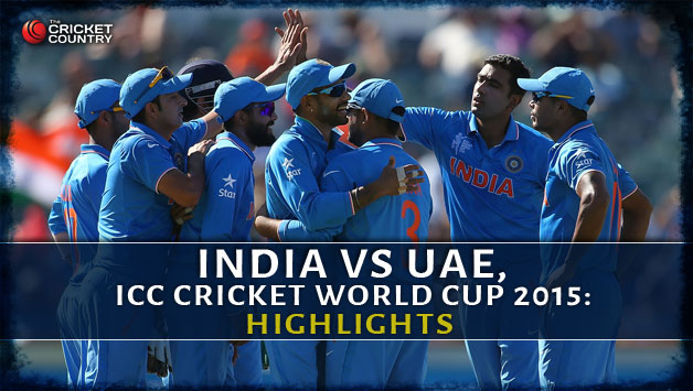 Indian team displayed a very professional show against UAE on Saturday © Getty Images