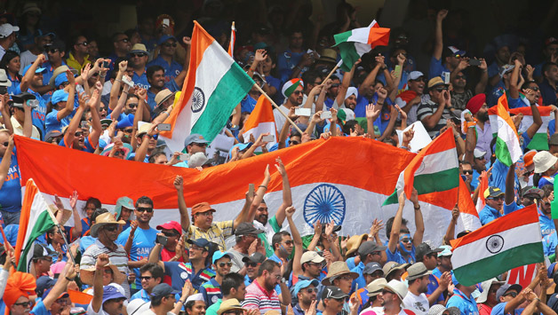 It was yet another occasion for the Indian fans to cheer for their team as India managed to stretch their World Cup streak against Pakistan to 6-0 © Getty Images