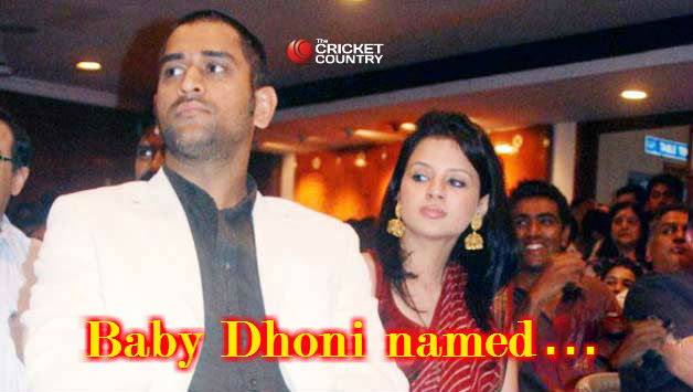 MS Dhoni and Sakshi © Getty Images