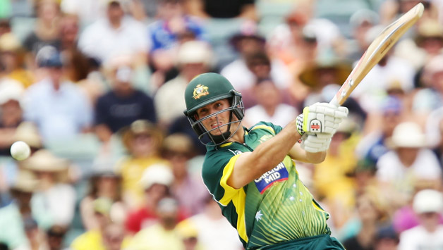 Mitchell Marsh dealt in lusty blows © Getty Images