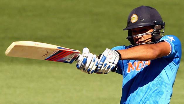 Rohit Shgarma (above) is currently batting on eight along with Shikhar Dhawan on two © Getty Images